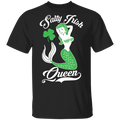 Salty Irish Mermaid Queen Funny Mermaid T-shirt CustomCat