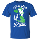 Salty Irish Mermaid Queen Funny Mermaid T-shirt CustomCat