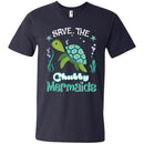 Save the Chubby Mermaid Turtle T-shirt & Hoodie CustomCat