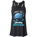 Save The Chubby Mermaids Dolphin T-shirt CustomCat