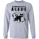 Schrodinger's Cat Is Alive Dead Cat Funny Gifts Science T Shirts CustomCat