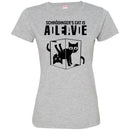 Schrodinger's Cat Is Alive Dead Cat Funny Gifts Science T Shirts CustomCat