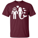 Scuba Mermaid t-shirt CustomCat