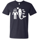 Scuba Mermaid t-shirt CustomCat