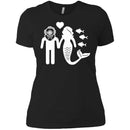 Scuba Mermaid t-shirt CustomCat