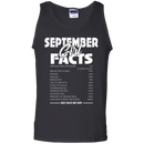 September girl facts funny T-shirts CustomCat