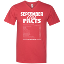 September girl facts funny T-shirts CustomCat