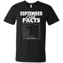 September girl facts funny T-shirts CustomCat