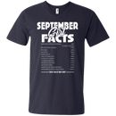 September girl facts funny T-shirts CustomCat