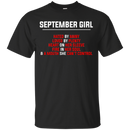 September girl funny T-shirts CustomCat