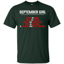 September girl funny T-shirts CustomCat
