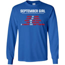 September Girl Hated By Many Loved By Plenty Heart On Her Sleeve Fire In Her Soul Shirts CustomCat