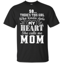 She calls me Mom tshirt CustomCat