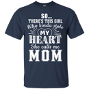 She calls me Mom tshirt CustomCat