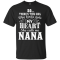 She calls me Nana tshirt CustomCat