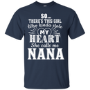 She calls me Nana tshirt CustomCat