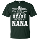 She calls me Nana tshirt CustomCat