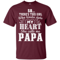 She calls me Papa t-shirt CustomCat