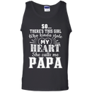 She calls me Papa t-shirt CustomCat