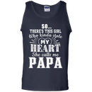 She calls me Papa t-shirt CustomCat