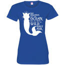 She Dreams Of The Ocean Late At Night And Long For The Wild Salt Funny PurrMaid Cat Mermaid T Shirt CustomCat