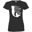 She Dreams Of The Ocean Late At Night And Long For The Wild Salt Funny PurrMaid Cat Mermaid T Shirt CustomCat