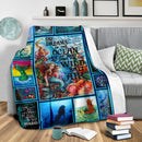 She Dreams Of The Ocean Late At Night And Longs For The Wild Salt Air Mermaid Fleece Blanket interestprint