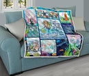She Dreams Of The Ocean Late At Night And Longs Mermaid Quilt interestprint