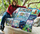 She Dreams Of The Ocean Late At Night And Longs Mermaid Quilt interestprint