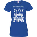 She Had The Soul Of A Gypsy The Heart Of A Hippie The Spirit Of A Jeeper Gifts T Shirts CustomCat