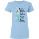 She Has Been Tossed By The Waves Mermaid T-Shirt CustomCat