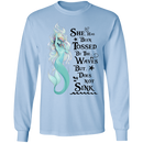 She Has Been Tossed By The Waves Mermaid T-Shirt CustomCat