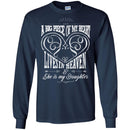 She Is My Daughter T-shirts CustomCat
