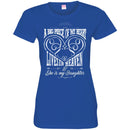 She Is My Daughter T-shirts CustomCat