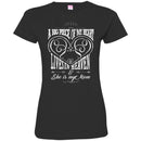 She Is My Mom T-shirts CustomCat