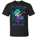 She Will Kick You In The Face T-shirt & Hoodie For Mermaid CustomCat