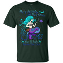 She Will Kick You In The Face T-shirt & Hoodie For Mermaid CustomCat