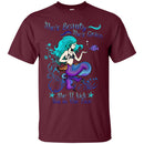 She Will Kick You In The Face T-shirt & Hoodie For Mermaid CustomCat