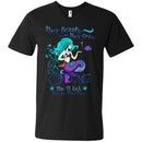 She Will Kick You In The Face T-shirt & Hoodie For Mermaid CustomCat