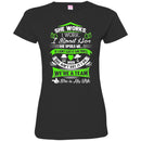 She Works I Work I Spoil Her She Spoils Me She Is My Wife T Shirts CustomCat