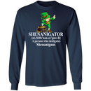 Shenanigator A Person Who Instigates Shenanigans Funny Gifts Patrick's Day Irish T-Shirt