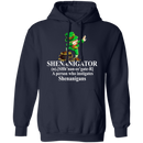 Shenanigator A Person Who Instigates Shenanigans Funny Gifts Patrick's Day Irish T-Shirt