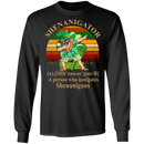 Shenanigator A Person Who Instigates Shenanigans Funny Gifts Patrick's Day Irish T-Shirt