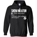 Shenanigator Noun A Person Who Instigates Shenanigans Funny Gifts Patrick's Day Irish T-Shirt CustomCat