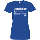 Shenanigator Noun A Person Who Instigates Shenanigans Funny Gifts Patrick's Day Irish T-Shirt CustomCat