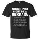 Signs You Might Be a Mermaid CustomCat