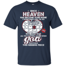 Since Heaven Become Your Home Guardian Angel Dad Tshirt for Father's Day CustomCat