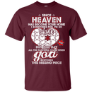 Since Heaven Become Your Home Guardian Angel Dad Tshirt for Father's Day CustomCat