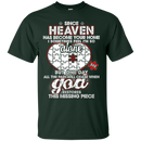 Since Heaven Become Your Home Guardian Angel Dad Tshirt for Father's Day CustomCat