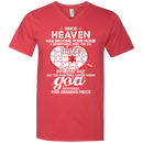 Since Heaven Become Your Home Guardian Angel Dad Tshirt for Father's Day CustomCat